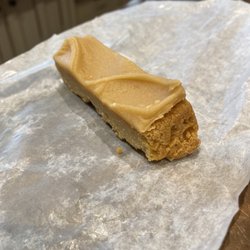 McEntyre's Bakery - One peanut butter bar about four inches long