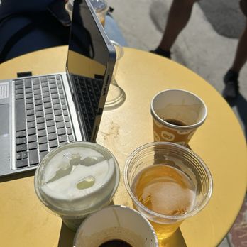 Good Time - Good time and matcha outdoor seating - Coffee & Tea Near Me - Long Beach, California