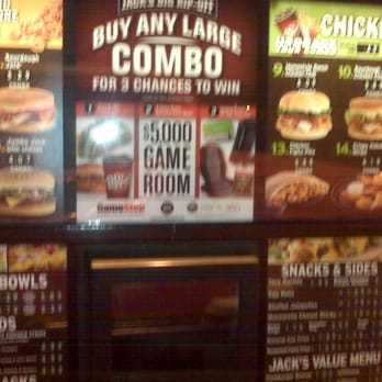 Jack in the Box - Standard Menu - Fast Food Near Me - Spring Valley, California
