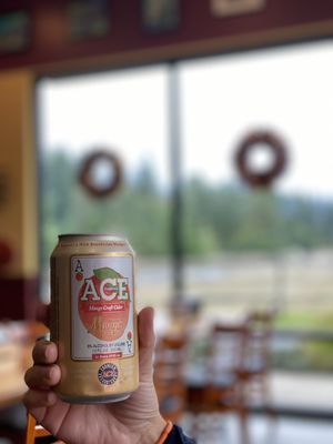 Photo of Carolina Smoke BBQ - Bothell, WA, US. a hand holding a can of tea