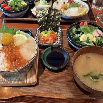 Takenaka Uni Bar - Mini Hokkaido don combo - Seafood Near Me - Vancouver, British Columbia Takenaka Uni Bar - Mini Hokkaido don combo - Seafood Near Me - Vancouver, British Columbia
