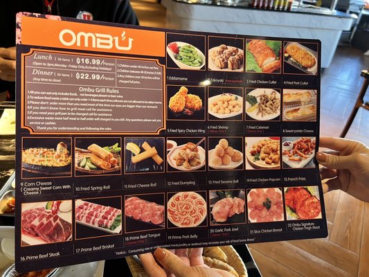 Menu photo 3 Ombu Grill Midvale, UT