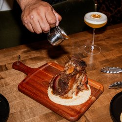 Wooden Paddle - Fall Menu Spread