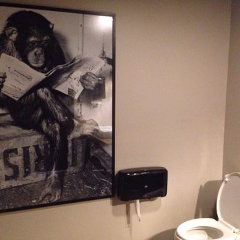 Public House Pub Quechee - Giant poster in the bathroom that took me by surprise - made me laugh out loud! - American Near Me - Quechee, Vermont Public House Pub Quechee - Giant poster in the bathroom that took me by surprise - made me laugh out loud! - American Near Me - Quechee, Vermont