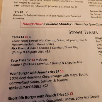 Der Wolf - Menu - Beer Bar Near Me - Pasadena, California Der Wolf - Menu - Beer Bar Near Me - Pasadena, California