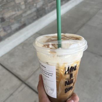 Starbucks - Salted Caramel Cream Cold Brew - Coffee & Tea Near Me - Visalia, California Starbucks - Salted Caramel Cream Cold Brew - Coffee & Tea Near Me - Visalia, California