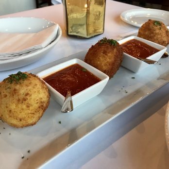 Del Posto Italian Kitchen - Delicious arancini - Italian Near Me - Edmonton, Alberta