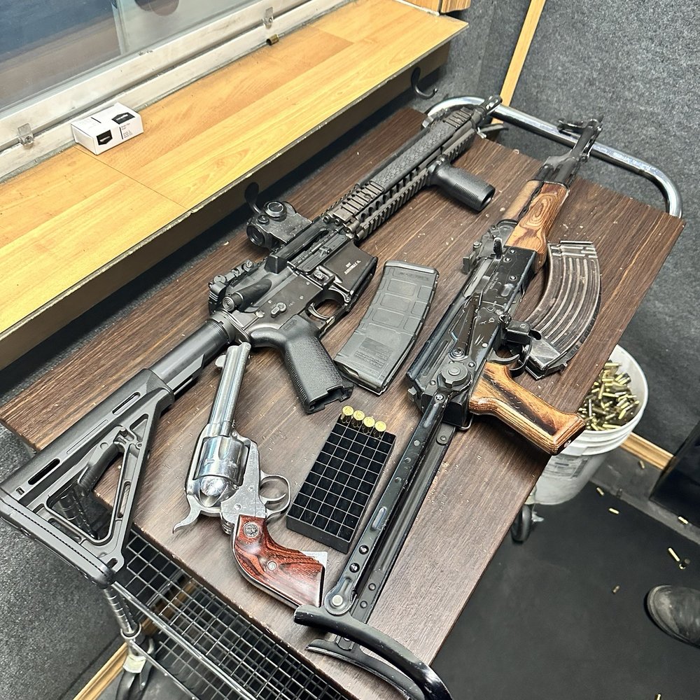 Yellowstone Big Gun Fun - Ak47, M4, Ruger - Gun/Rifle Ranges Near Me - West Yellowstone, Montana