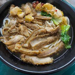 beef tribe soup noodles