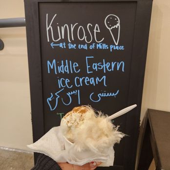 Kinrose Creamery - Split scoop sheer arroz and sour cherry & fairy floss - Ice Cream & Frozen Yogurt Near Me - Pasadena, California Kinrose Creamery - Split scoop sheer arroz and sour cherry & fairy floss - Ice Cream & Frozen Yogurt Near Me - Pasadena, California