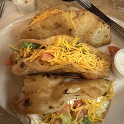 Town Club Restaurant - Prime rib steak tacos