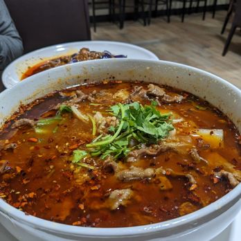 Sichuan Kitchen - Sichuan Boiled Beef. Spicy, fatty, authentic. - Chinese Near Me - Jacksonville, Florida Sichuan Kitchen - Sichuan Boiled Beef. Spicy, fatty, authentic. - Chinese Near Me - Jacksonville, Florida