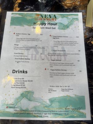 Menu photo 1 Neva Hangry Chicago, IL Menu photo 1 Neva Hangry Chicago, IL