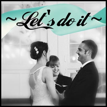 Let's Do It Vows: Sarah Reed, Officiant - LogoSarah Reed brings a wealth of life experience, a friendly and relaxed demeanor, some serious organizational skills, and a l - Officiants Near Me Let's Do It Vows: Sarah Reed, Officiant - LogoSarah Reed brings a wealth of life experience, a friendly and relaxed demeanor, some serious organizational skills, and a l - Officiants Near Me