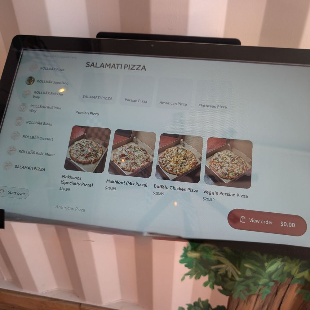 Ordering a pizza Ordering a pizza