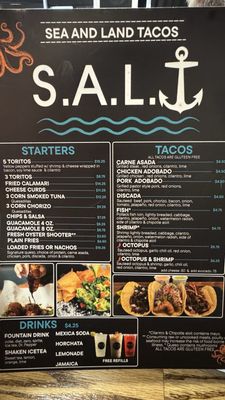 Menu photo 2 SALT Sea And Land Tacos Mesa, AZ Menu photo 2 SALT Sea And Land Tacos Mesa, AZ