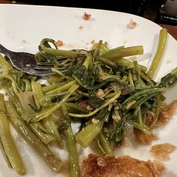 Kusina Pinoy Bistro - Adobong Kangkong - Filipino Near Me - Woodside, New York Kusina Pinoy Bistro - Adobong Kangkong - Filipino Near Me - Woodside, New York