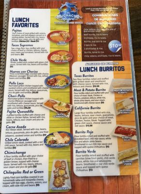 Menu photo 8 El Muchacho Alegre Omaha, NE Menu photo 8 El Muchacho Alegre Omaha, NE