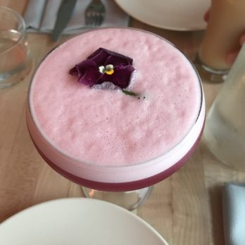 Santo Cielo - So beautiful you don't want to touch it.  Edible flower. - New American Near Me - Naperville, Illinois