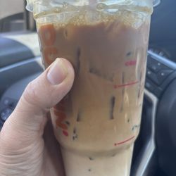 Dunkin' - This is "less ice"