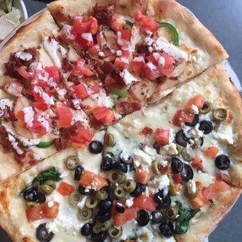 Dewey's Pizza - 1/2 Socrates, 1/2 Dr Dru pizza - Pizza Near Me - St. Charles, Missouri