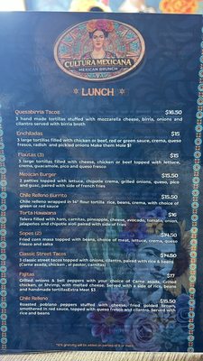 Menu photo 2 Cultura Mexicana Glendale, AZ Menu photo 2 Cultura Mexicana Glendale, AZ