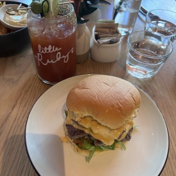 Little Ruby's Dallas - Bloody Mary, Classic Cheeseburger - Australian Near Me - Dallas, Texas Little Ruby's Dallas - Bloody Mary, Classic Cheeseburger - Australian Near Me - Dallas, Texas
