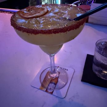 Señoritas Cantina - Mango Margarita with Tajin - Bars Near Me - Chicago, Illinois Señoritas Cantina - Mango Margarita with Tajin - Bars Near Me - Chicago, Illinois
