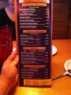 Menu photo 8 Texas Roadhouse Medford, OR