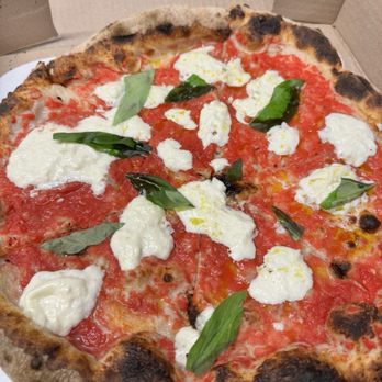 Razza - Burrata ($26+) - without garlic - Pizza Near Me - Jersey City, New Jersey