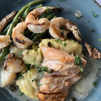 Skates On The Bay - Grilled Seafood Trio - Seafood Near Me - Berkeley, California