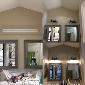 Neighborhood Electrical - New vanity lighting - Electricians Near Me Neighborhood Electrical - New vanity lighting - Electricians Near Me