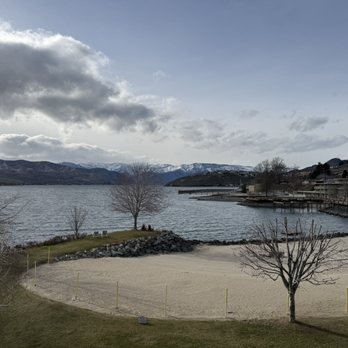 Campbell's Resort - Room view before snowfall - Resorts Near Me - Chelan, Washington
