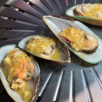 Daikon Korean BBQ - Garlic Butter Parm Mussels - Barbeque Near Me - Vallejo, California Daikon Korean BBQ - Garlic Butter Parm Mussels - Barbeque Near Me - Vallejo, California