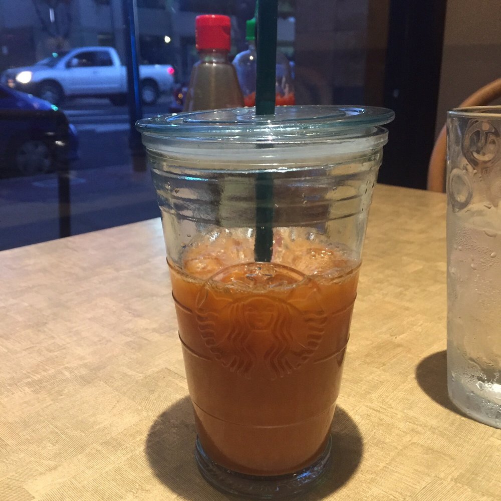 Veggie Today - Thai tea to-go in my own cup (to reduce waste and plastic) Thai tea is no vegan, but you can ask for plant mylk - Vegetarian Near Me - Concord, California Veggie Today - Thai tea to-go in my own cup (to reduce waste and plastic) Thai tea is no vegan, but you can ask for plant mylk - Vegetarian Near Me - Concord, California