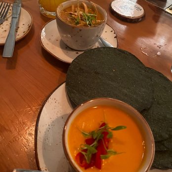 Chulita - Vegan tortilla soup and vegan queso and chips - Mexican Near Me - Venice, California Chulita - Vegan tortilla soup and vegan queso and chips - Mexican Near Me - Venice, California
