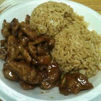 Nagoya Japanese Grill - a plate of rice and meat - Japanese Near Me - Georgetown, South Carolina