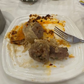 Crown Seafood Restaurant - 4. Steamed Beef Ball soft in texture taste was ok - Dim Sum Near Me - Houston, Texas Crown Seafood Restaurant - 4. Steamed Beef Ball soft in texture taste was ok - Dim Sum Near Me - Houston, Texas