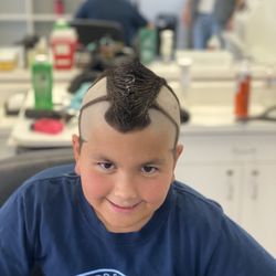 Lizard haircut
