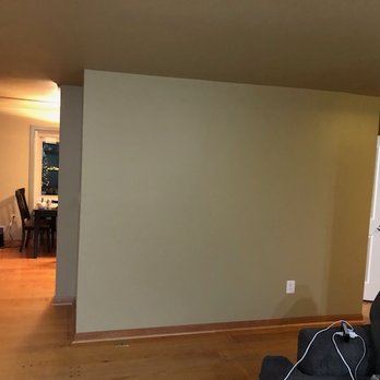 LG General Contracting - Wall and one outlet added to living room. Also moved two light switches (not seen in photo). - General Contractors Near Me - Woodbridge, Virginia