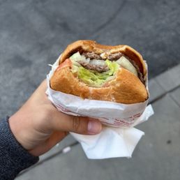 Double double no cheese