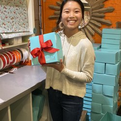 Butchertown Market - THEY GIFT WRAP! Thanks Molly for posing for me :) and saving me a bunch of time.