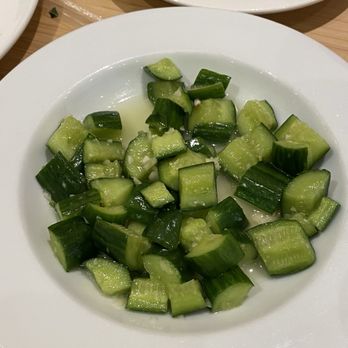 Shanghai time - Garlic Cucumber Salad - Shanghainese Near Me - New York, New York Shanghai time - Garlic Cucumber Salad - Shanghainese Near Me - New York, New York