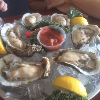 Tin Fish - 1/2 Dozen Oysters (half cedar key and half Appalachia) Amazing! - New American Near Me - Sunrise, Florida Tin Fish - 1/2 Dozen Oysters (half cedar key and half Appalachia) Amazing! - New American Near Me - Sunrise, Florida