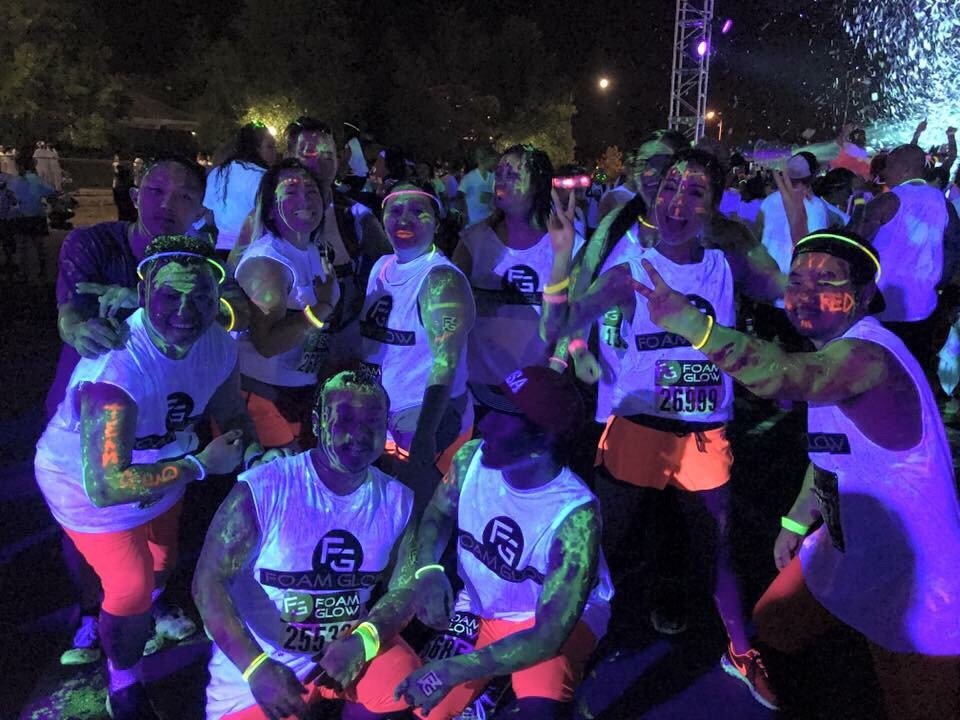 FOAM GLOW 5K SACRAMENTO 400 Ballpark Dr, West Sacramento