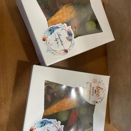 Individual charcuterie boxes...even better than I expected!