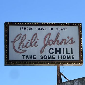 Chili John's - Sign - American Near Me - Burbank, California Chili John's - Sign - American Near Me - Burbank, California
