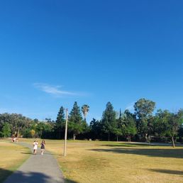 Park, trails, volleyball nets