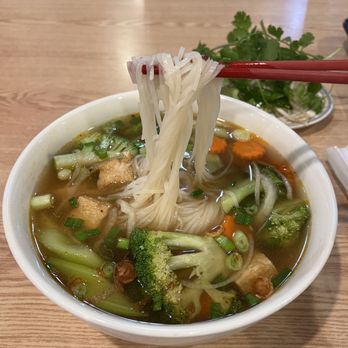 What the Pho - P14. Vegetarian and Tofu Pho - Pho Chay - Vietnamese Near Me - Denver, Colorado