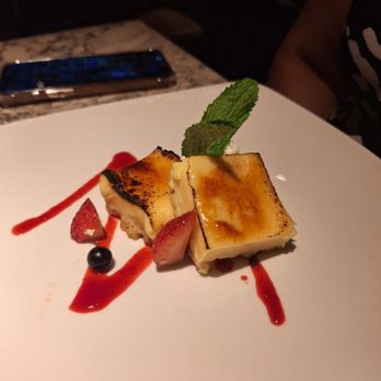 Firebirds Wood Fired Grill - Creme brule cheesecake - Steakhouses Near Me - Dania Beach, Florida Firebirds Wood Fired Grill - Creme brule cheesecake - Steakhouses Near Me - Dania Beach, Florida